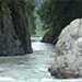 Gorge area in the Rio Parismina